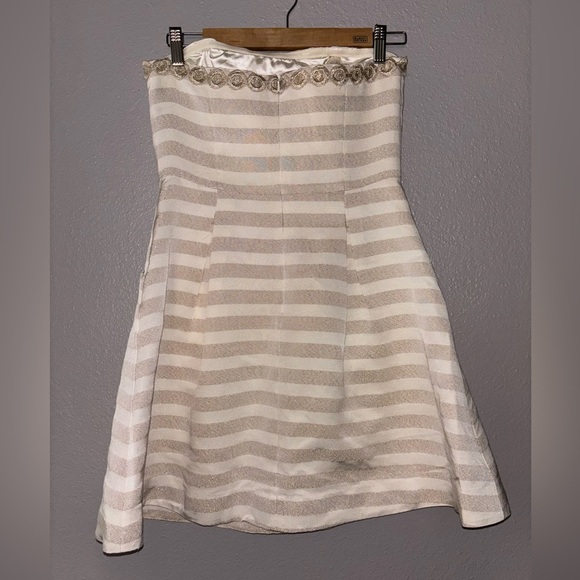 Lilly Pulitzer Strapless Embroidered Cocktail Dress - Picture 5 of 5